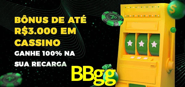 BBgg melhor bônus de depósito